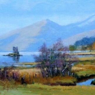 Image of Silent Blue, Castle Stalker by Colin Robertson